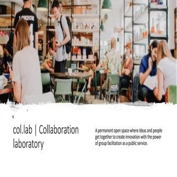 What's collab | collaboration laboratory