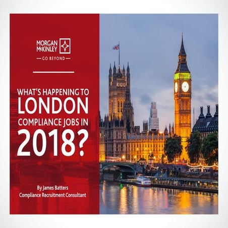 What's happening to London Compliance jobs in 2018?