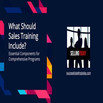Mastering Success: Key Components of an Effective Sales Training ...