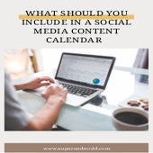 What Should You Include In A Social Media Content Calendar  