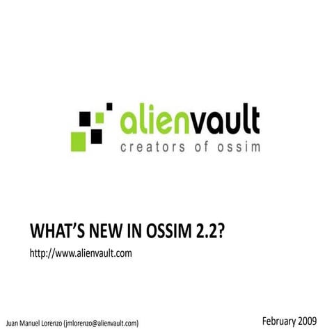 Whats New in OSSIM v2.2?