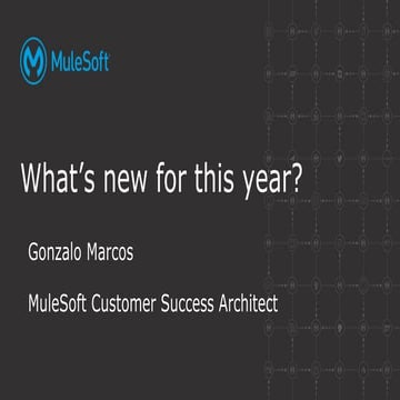 What's New In Mulesoft for 2020