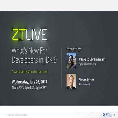 Whats New For Developers In JDK 9