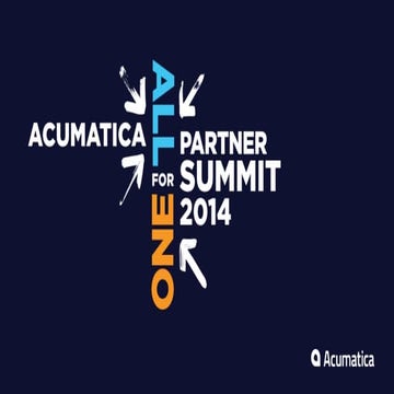 Acumatica Cloud ERP System | PPTX