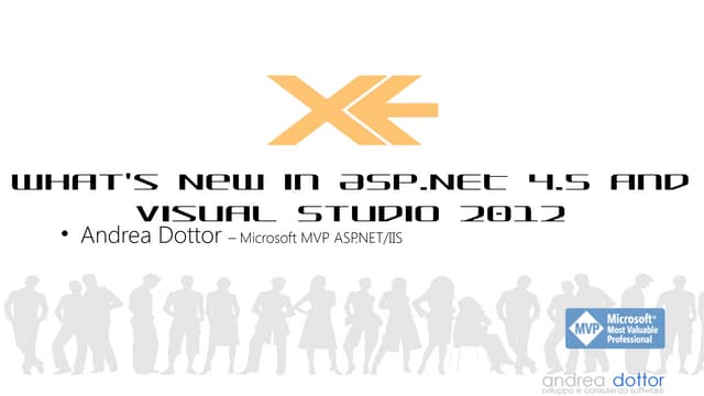 What's New in ASP.NET 4.5 and Visual Studio 2012