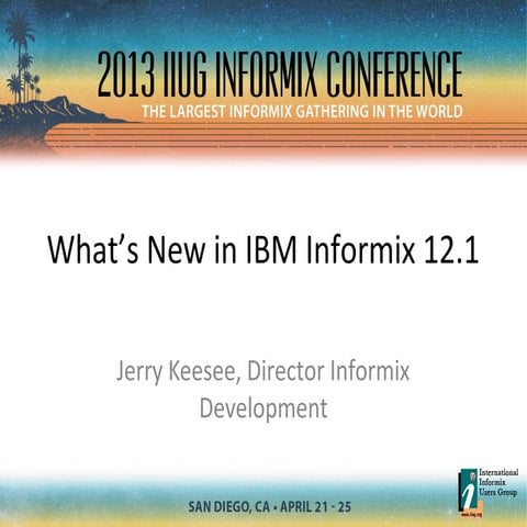 What's new in IBM Informix 12.1?