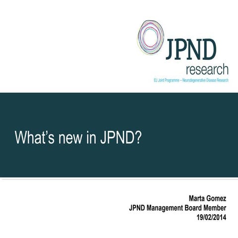 Whats new in jpnd