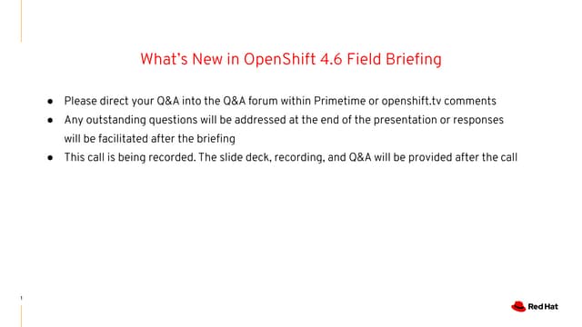 What_s_New_in_OpenShift_Container_Platform_4.6.pdf | Cloud Computing ...