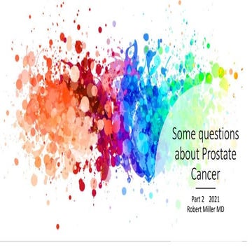 What’s new in prostate cancer part 2, 2021