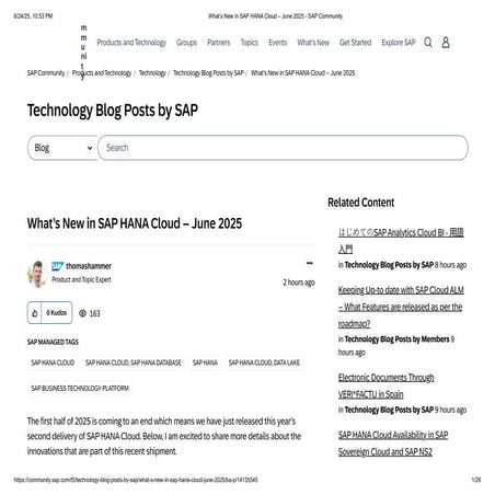 What’s New in SAP HANA Cloud – June 2025 - SAP Community.pdf