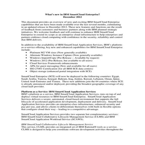 What's new in smart cloud enterprise 2.2