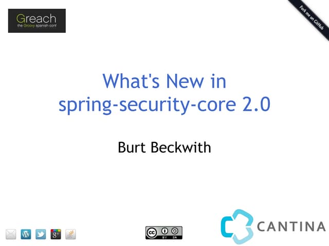What's New in spring-security-core 2.0