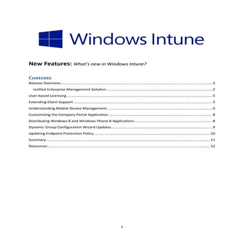 What's new in the windows intune dec 2012 release