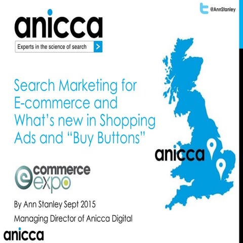 Search Marketing for ecommerce - what's new with Shopping ads and buy button ...