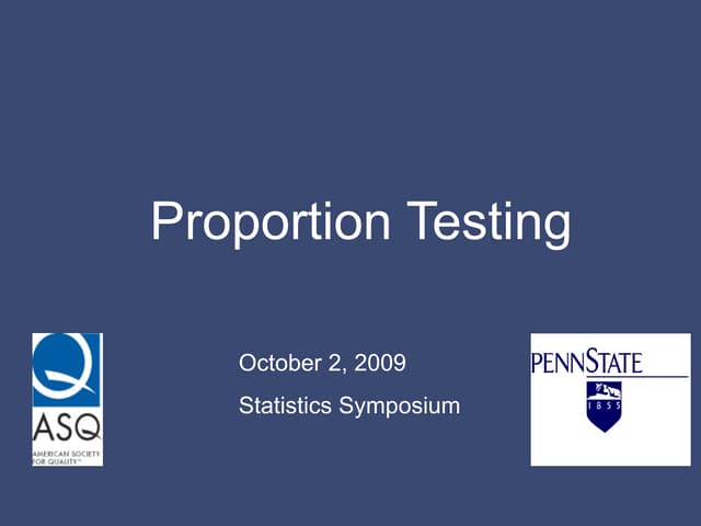 What So Funny About Proportion Testv3