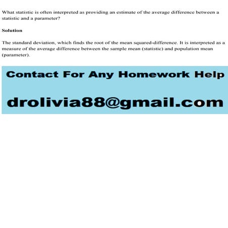 What statistic is often interpreted as providing an estimate of the .pdf