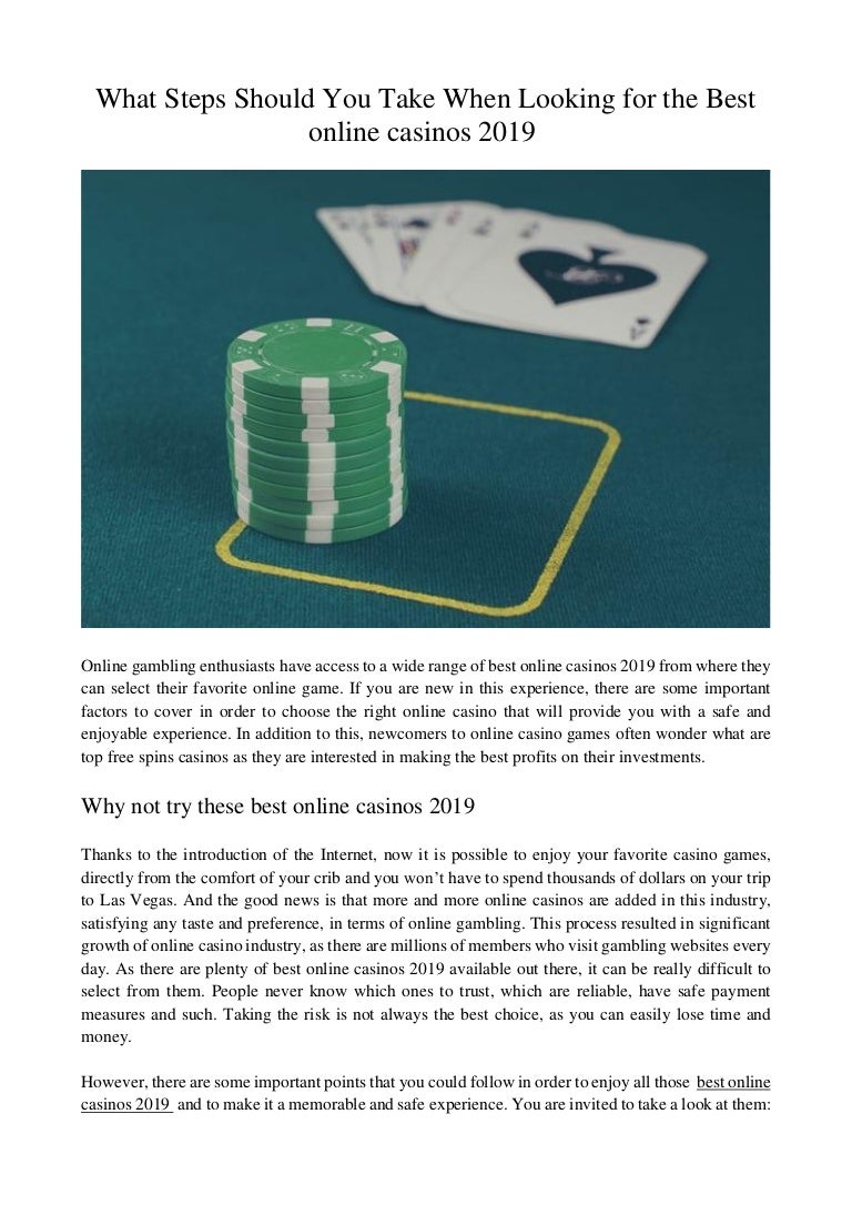 Best New Casinos 2019