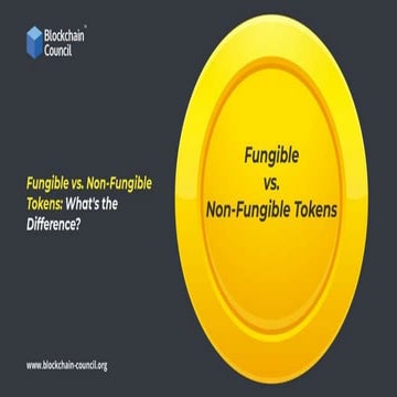 What's the difference, fungible and not fungible tokens