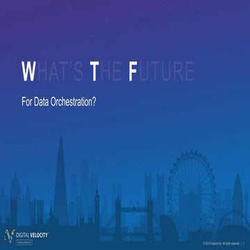 What's the future for data orchestration