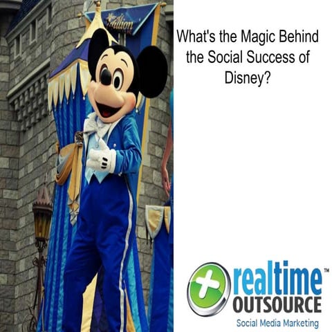 What's the Magic Behind the Social Success of Disney?