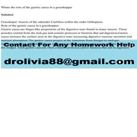 Whats the role of the gastric caeca in a grasshopperSolutionGr.pdf