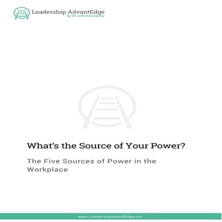 Whats the source of your power?