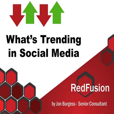 What’s Trending in Social Media