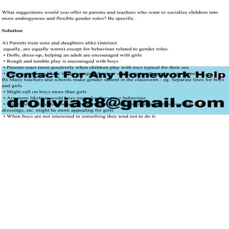 What suggestions would you offer to parents and teachers who want to.pdf