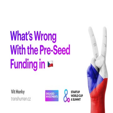 What’s Wrong With the Pre-Seed Funding