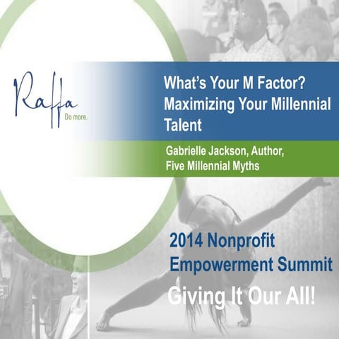 What's Your M Factor: Maximizing Your Millennial Talent