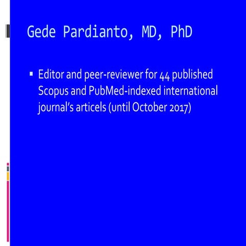 What the editors want