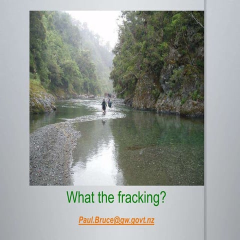 What the fracking? october 2012