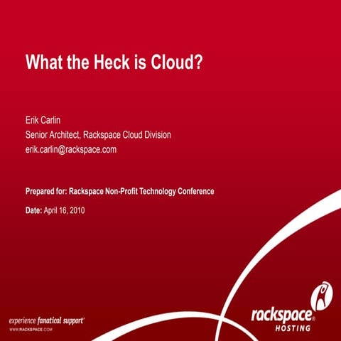 What the heck is cloud?