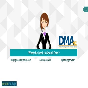 Let's Analyze Social Media Data with Tableau! | PPT