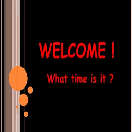 What Time Is It | PPT