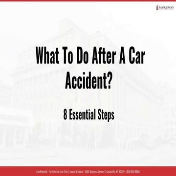What To Do After a Car Accident 