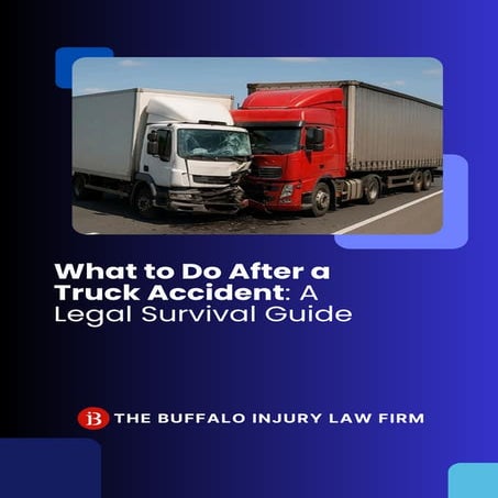 What to Do After a Truck Accident A Legal Survival Guide | PDF