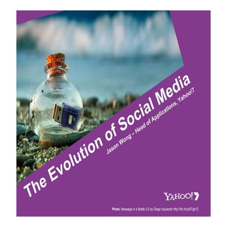 What to expect   the evolution of social media - jason wong