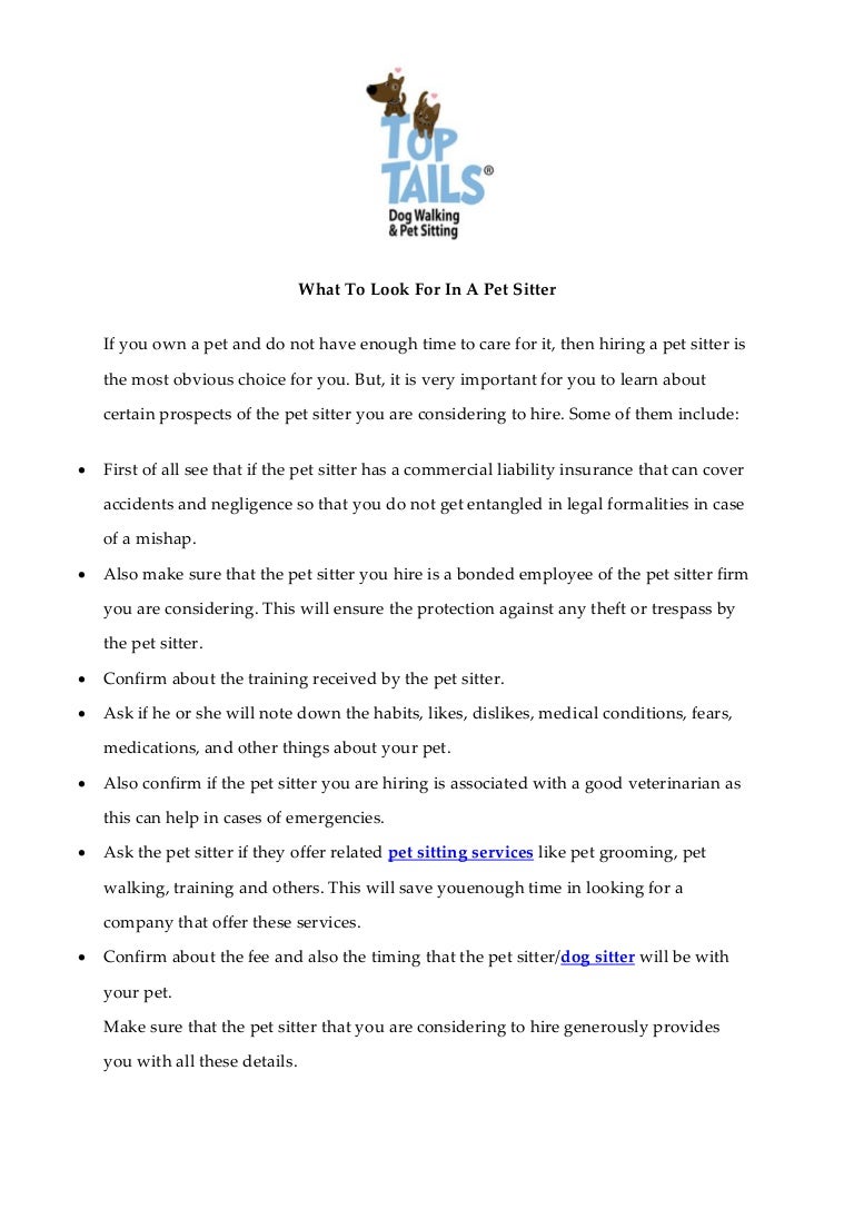 What to look_for_in_a_pet_sitter