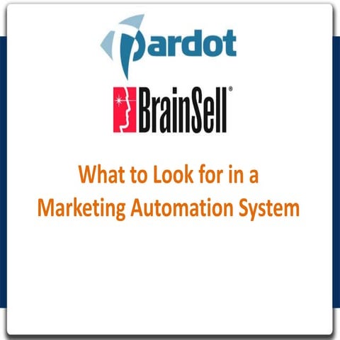 What to Look for in a Marketing Automation System