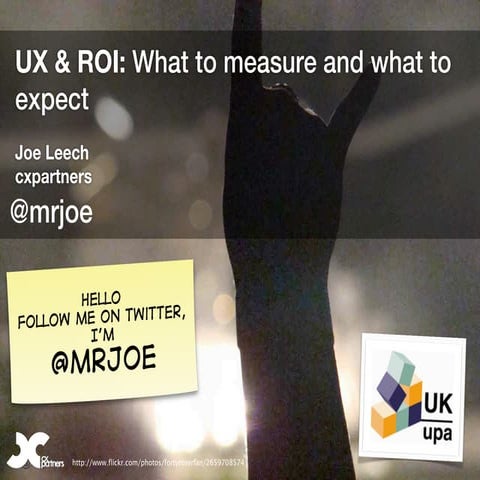 UX & ROI: What to measure and what to expect