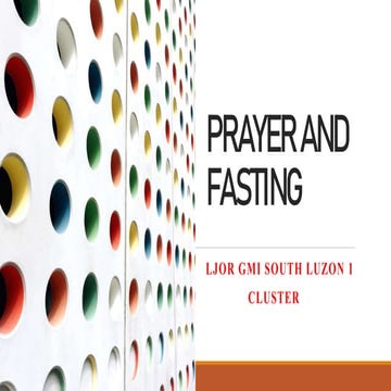 WHAT TO PRAY FOR ONE ANOTHER- Prayer and Fasting.pptx