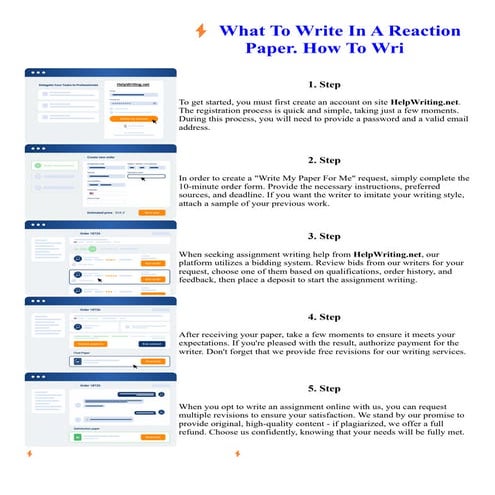 What To Write In A Reaction Paper. How To Wri