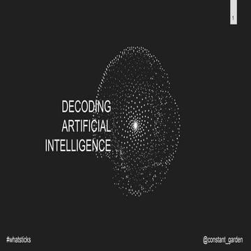 Artificial Intelligence Decoded
