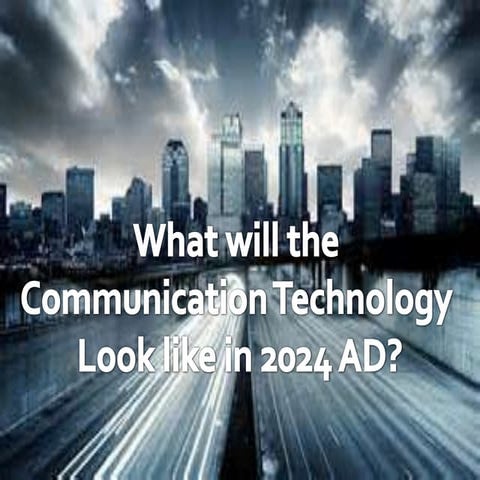 Technology in 2024 COMM 303 Krista Vowels