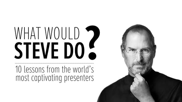 What Would Steve Do? 10 Lessons fro...