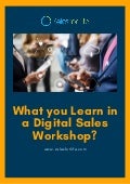 What you learn in a digital sales workshop