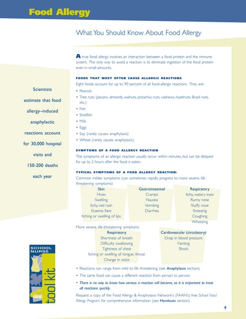 Photo inspiration: Picture Idea: Food Allergen Overview Pptx Allergies