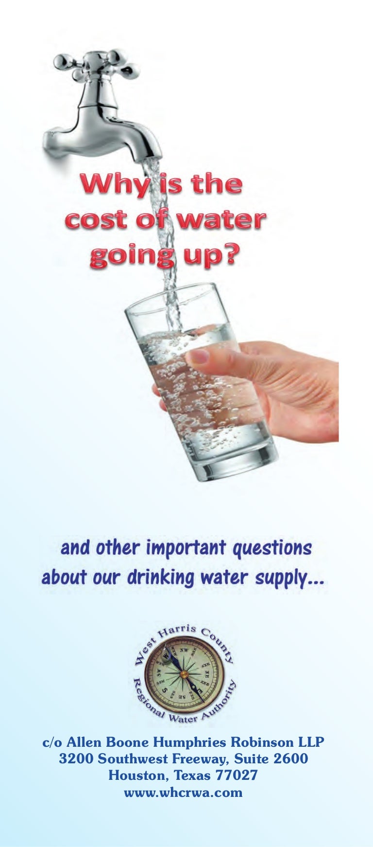 The Rising Cost of Water