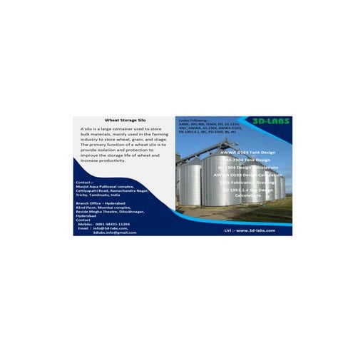 wheat storage silo uses | PDF